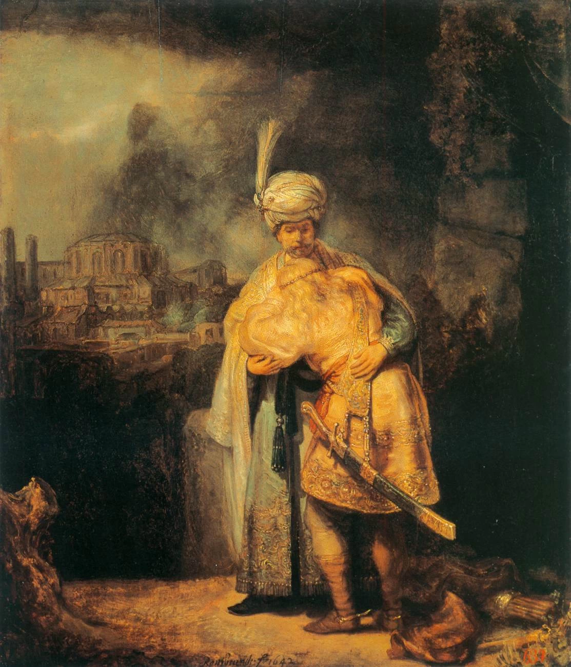 L'addio di David a Jonathan - The Hermitage, St. Petersburg